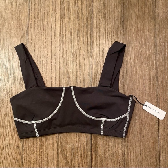 WeWoreWhat Other - WeWoreWhat Black Corset Top